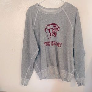 The Great College Sweatshirt with Lion Graphic ♥️
